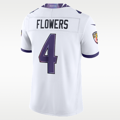 Zay Flowers Baltimore Ravens Men's Nike Dri-FIT NFL Stitched
